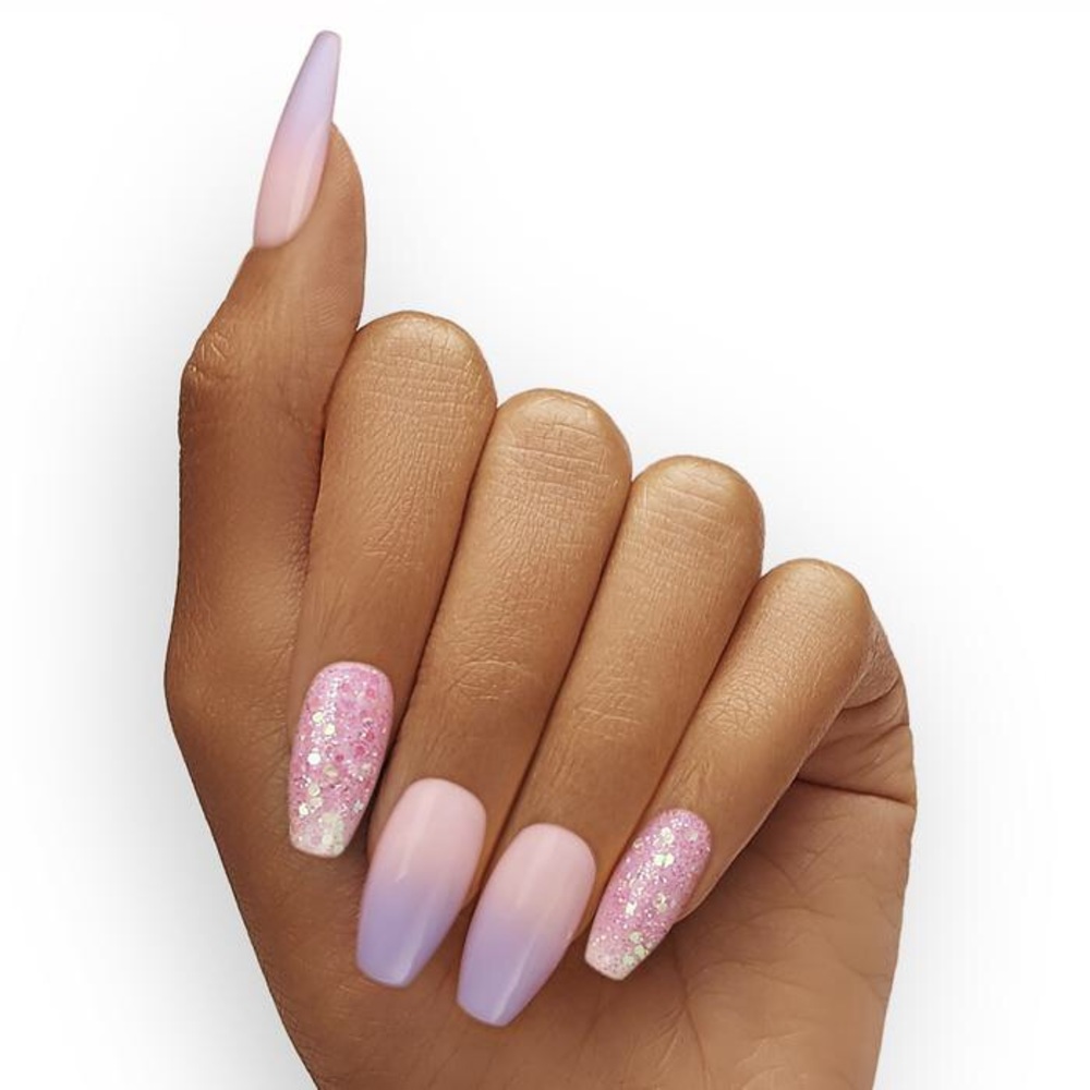 Lilac Ice Press On Nails